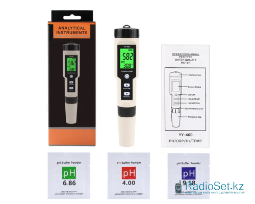 Измеритель качества воды YY-400 PH/ORP/H2/TEMP